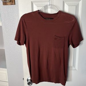 Louis Vuitton men’s burgundy t-shirt